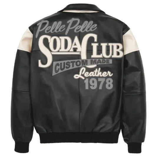 Pelle Pelle 78 Soda Club Plush Black Leather Jacket - Rare Leather