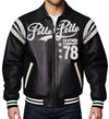 Pelle Pelle 78 Vintage Black Leather Jacket - Rare Leather Order Now !!