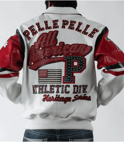 Pelle Pelle All American Heritage Series White Jacket - Vox Leather