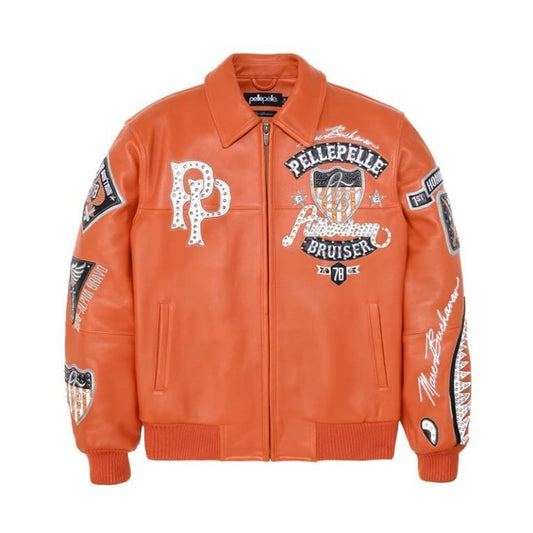 Pelle Pelle American Bruiser Plush Leather Jacket Pelle Pelle - Vox Leather