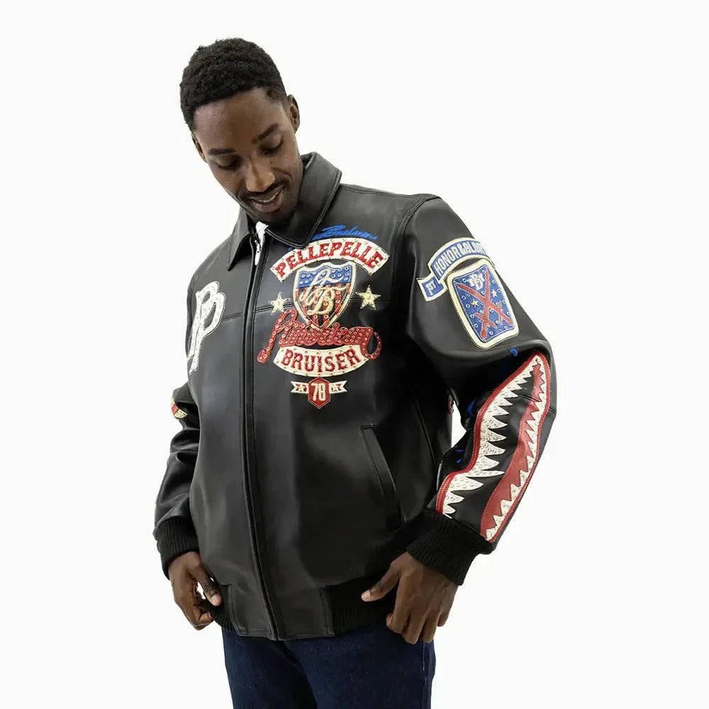 Pelle Pelle American Bruiser Plush Leather Jacket - Vox Leather