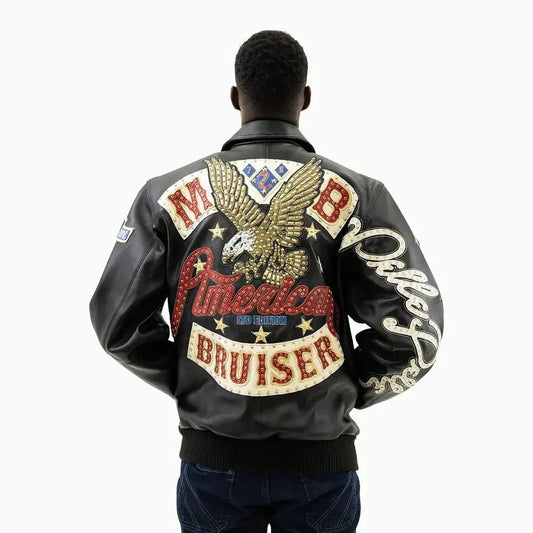 Pelle Pelle American Bruiser Plush Leather Jacket - Vox Leather