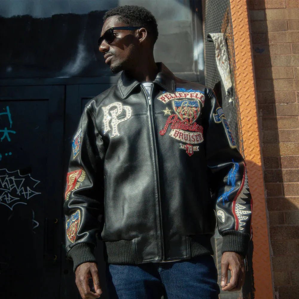 Pelle Pelle American Bruiser Plush Leather Jacket - Vox Leather