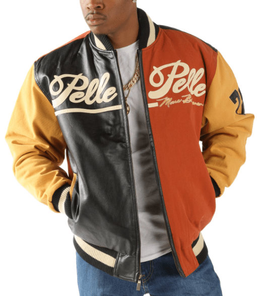Pelle Pelle Forever Fearless Varsity Jacket - Vox Leather