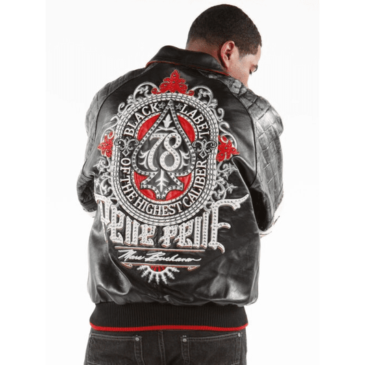 Pelle Pelle Highest Caliber Black Leather Jacket | PURE LEATHER JACKET - Vox Leather