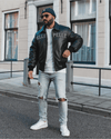 Pelle Pelle Pride Studded Black Jacket - Rare Leather Order Now !!