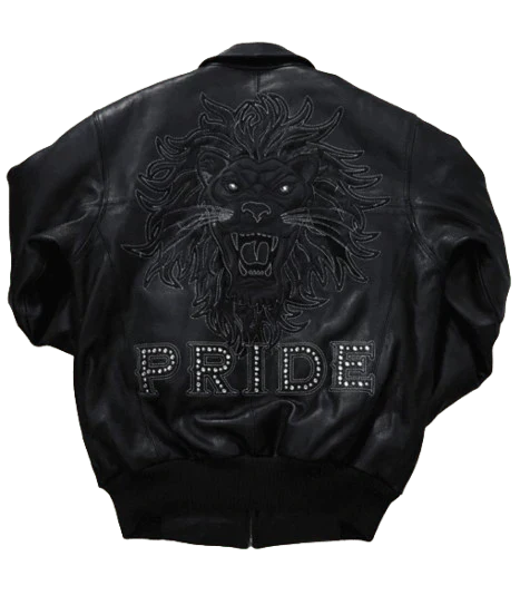 Pelle Pelle Pride Studded Black Jacket - Rare Leather Order Now !!