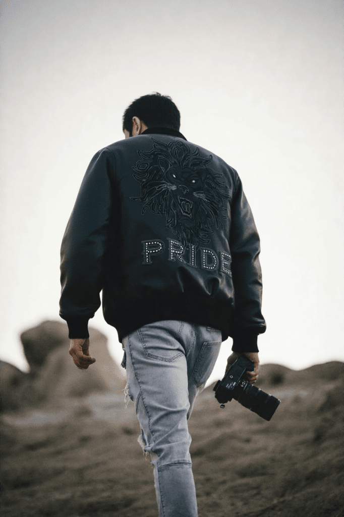 Pelle Pelle Pride Studded Black Jacket - Vox Leather