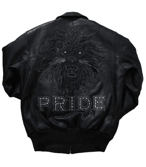 Pelle Pelle Pride Studded Black Jacket - Vox Leather