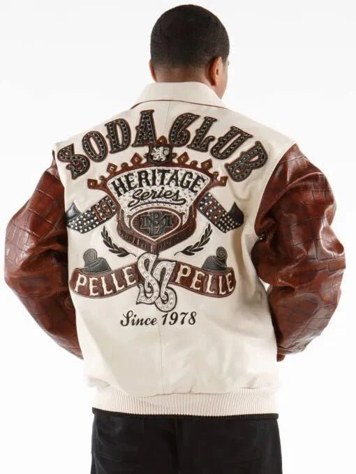 Pelle Pelle Soda Club Heritage Series Brown Jacket - Vox Leather