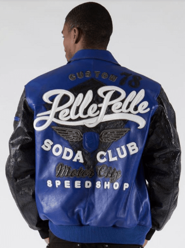 Pelle Pelle Sportster Sapphire Plush Jacket - Vox Leather