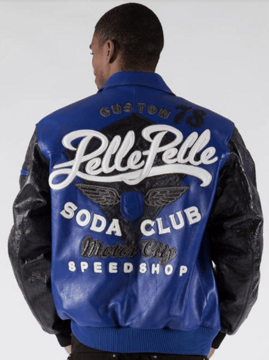 Pelle Pelle Sportster Sapphire Plush Jacket - Vox Leather