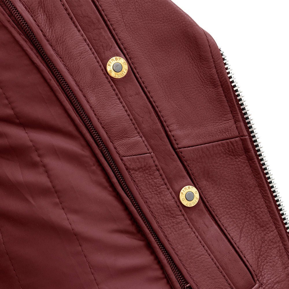 Popstar Women's Motorcycle Leather Jacket - Vox Leather