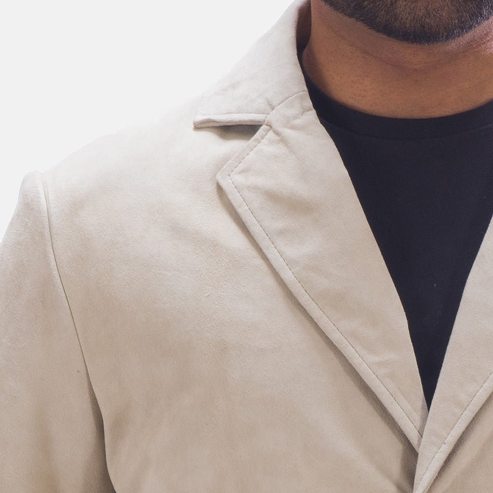 Professor By Day Suede Blazer - Vox Leather
