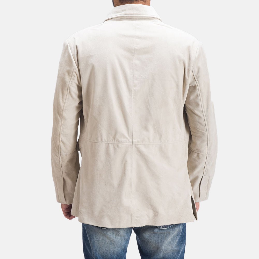Professor By Day Suede Blazer - Vox Leather