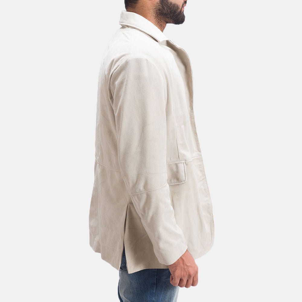 Professor By Day Suede Blazer - Vox Leather