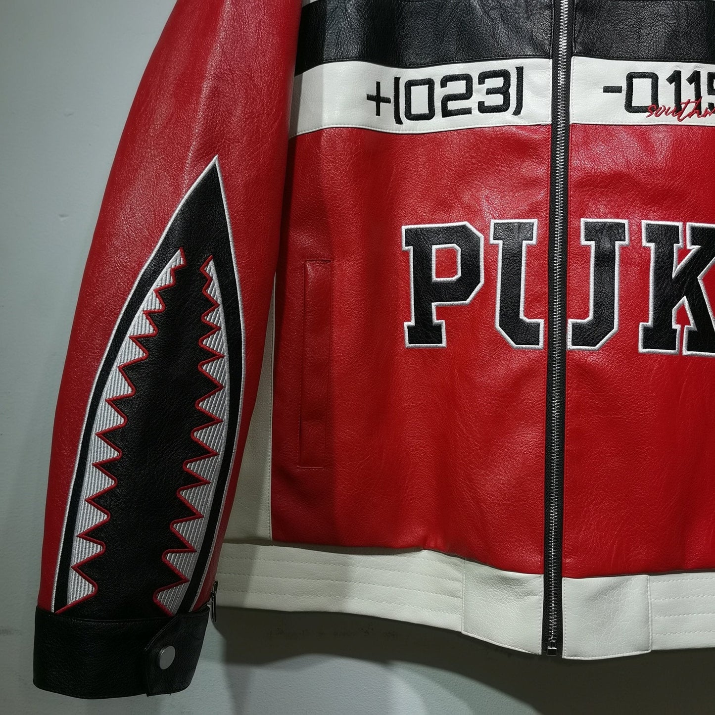 Puk Leather Vintage Racing Jacket - Rare Leather Order Now !!