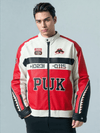 Puk Leather Vintage Racing Jacket - Rare Leather Order Now !!