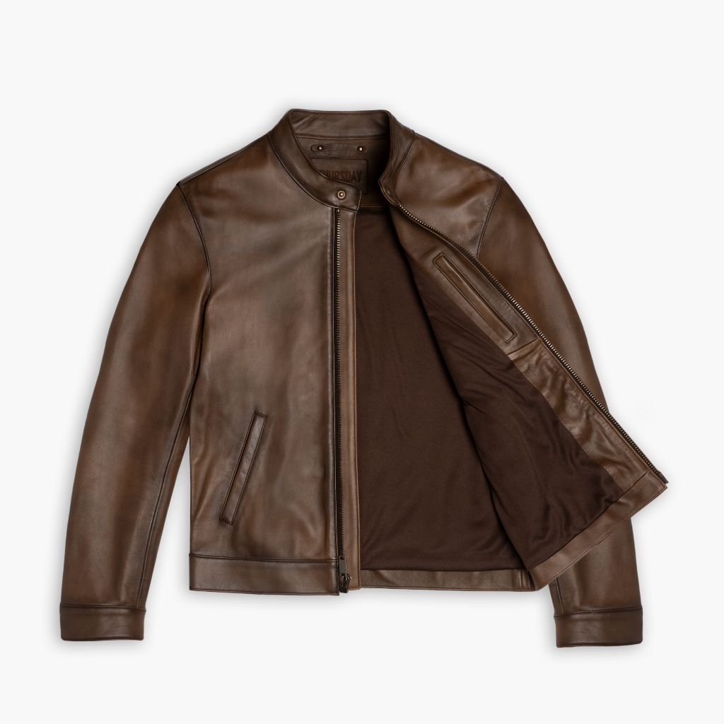 Racer Jacket | Anejo - Rare Leather