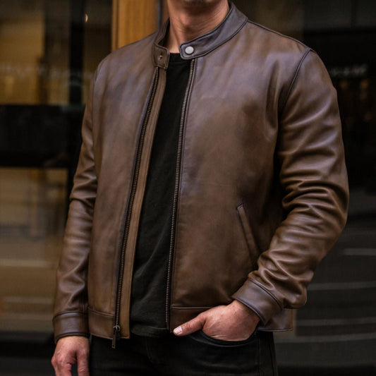 Racer Jacket | Anejo - Vox Leather