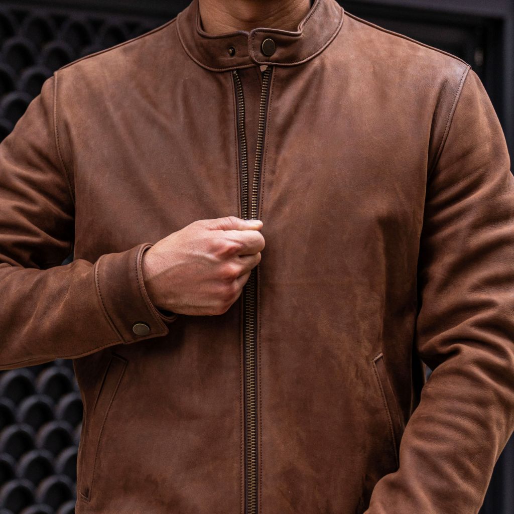 Racer Jacket | Arizona Adobe - Vox Leather