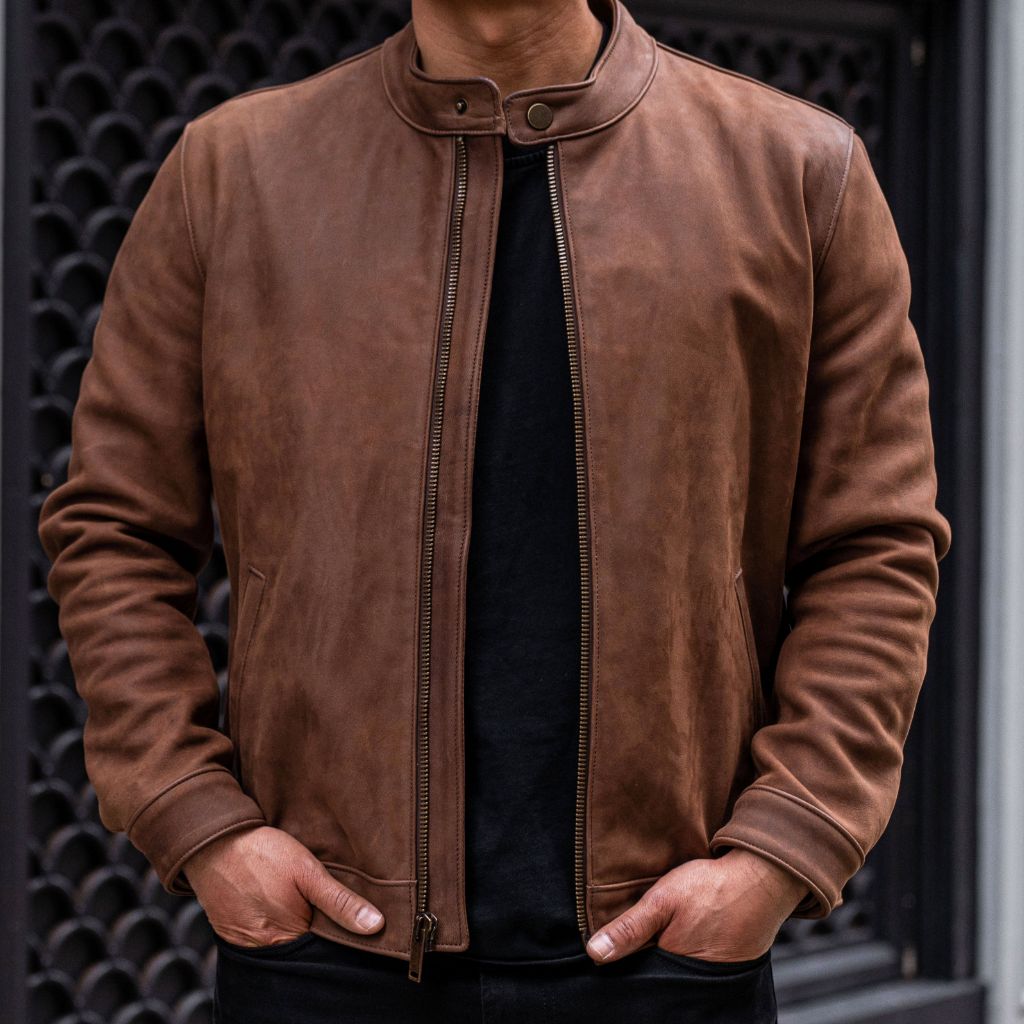 Racer Jacket | Arizona Adobe - Vox Leather