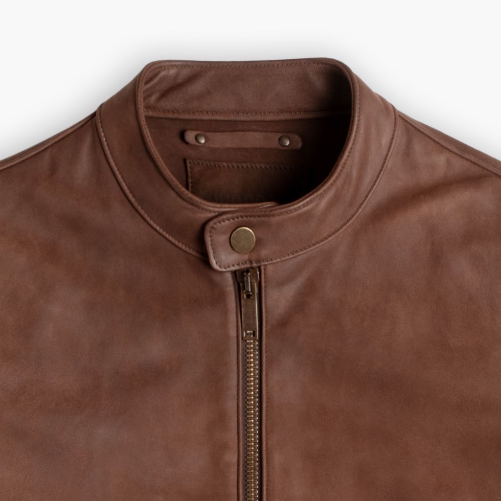 Racer Jacket | Arizona Adobe - Vox Leather
