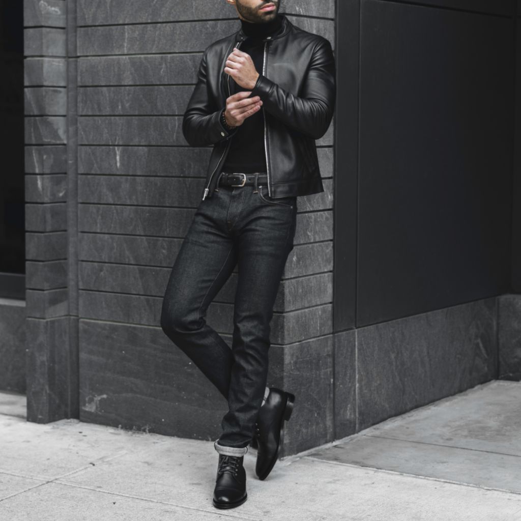Racer Jacket | Black - Vox Leather