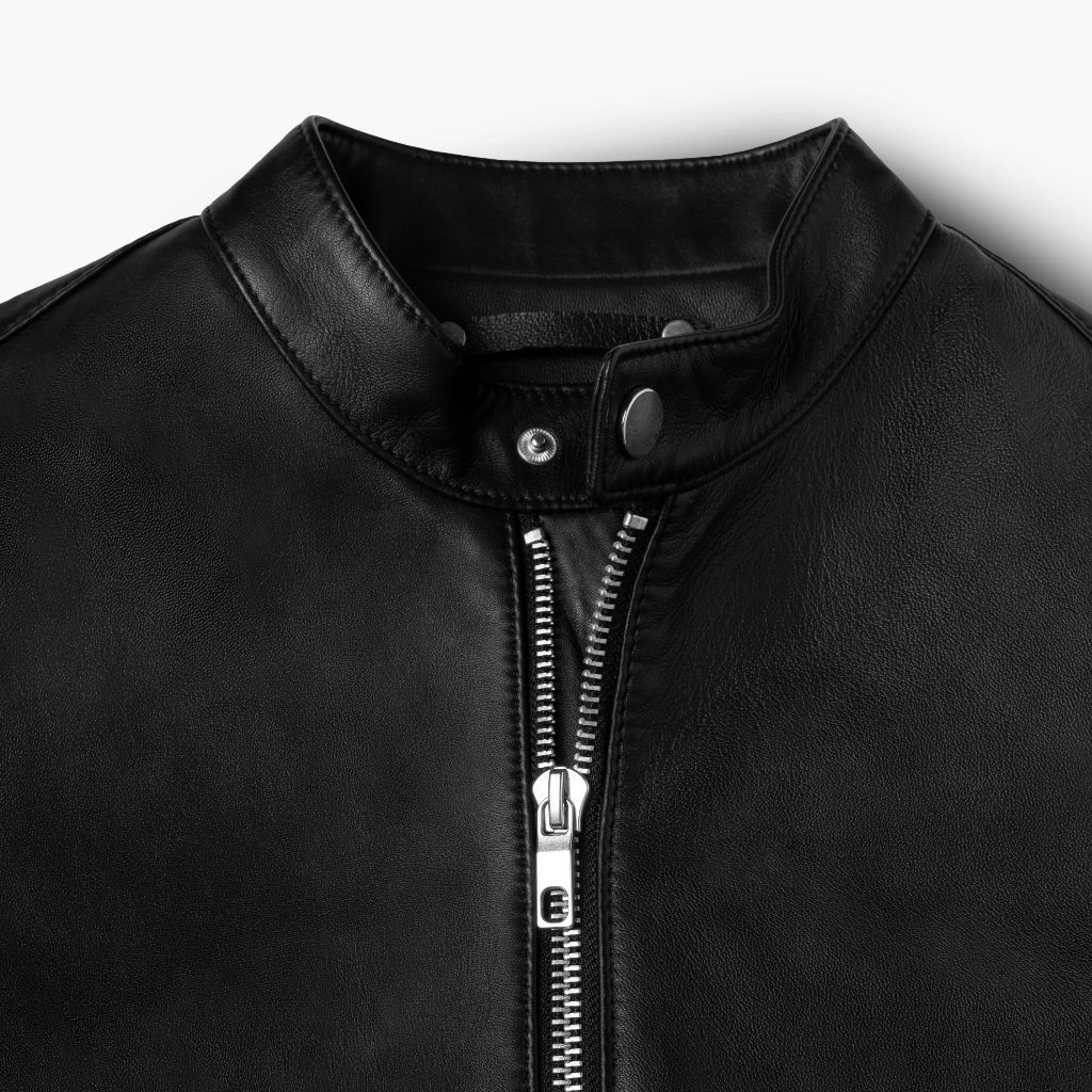 Racer Jacket | Black - Vox Leather