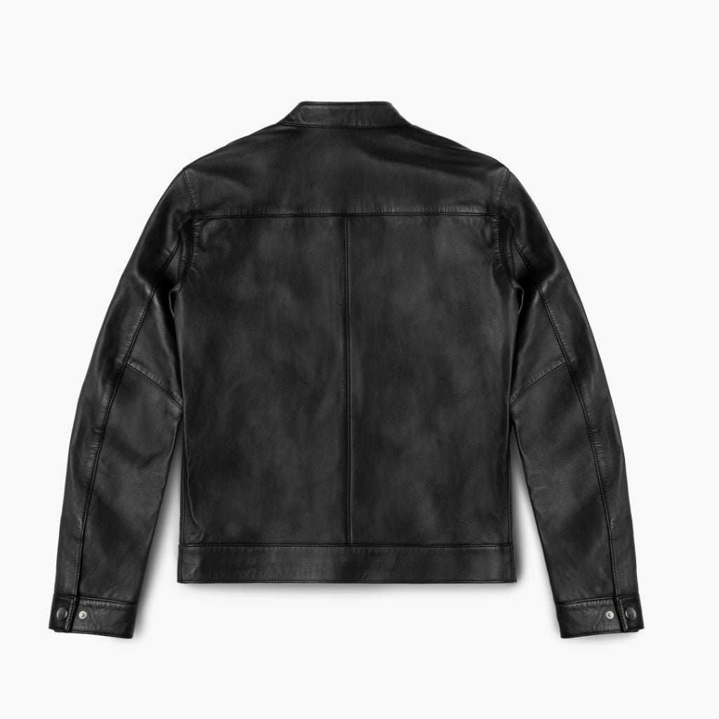 Racer Jacket | Black - Vox Leather