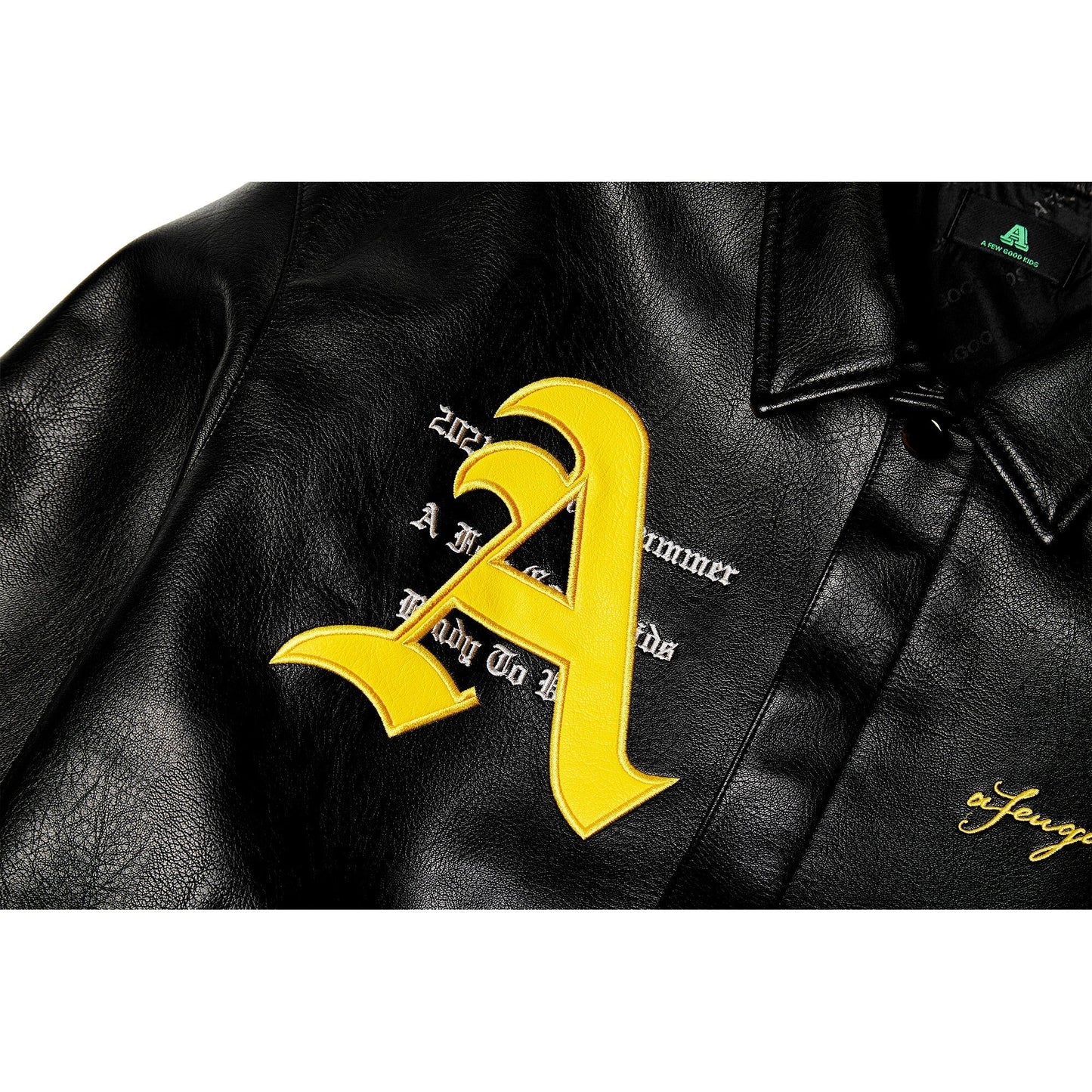 Racing Ferrari Leather Jacket – Black - Rare Leather Order Now !!