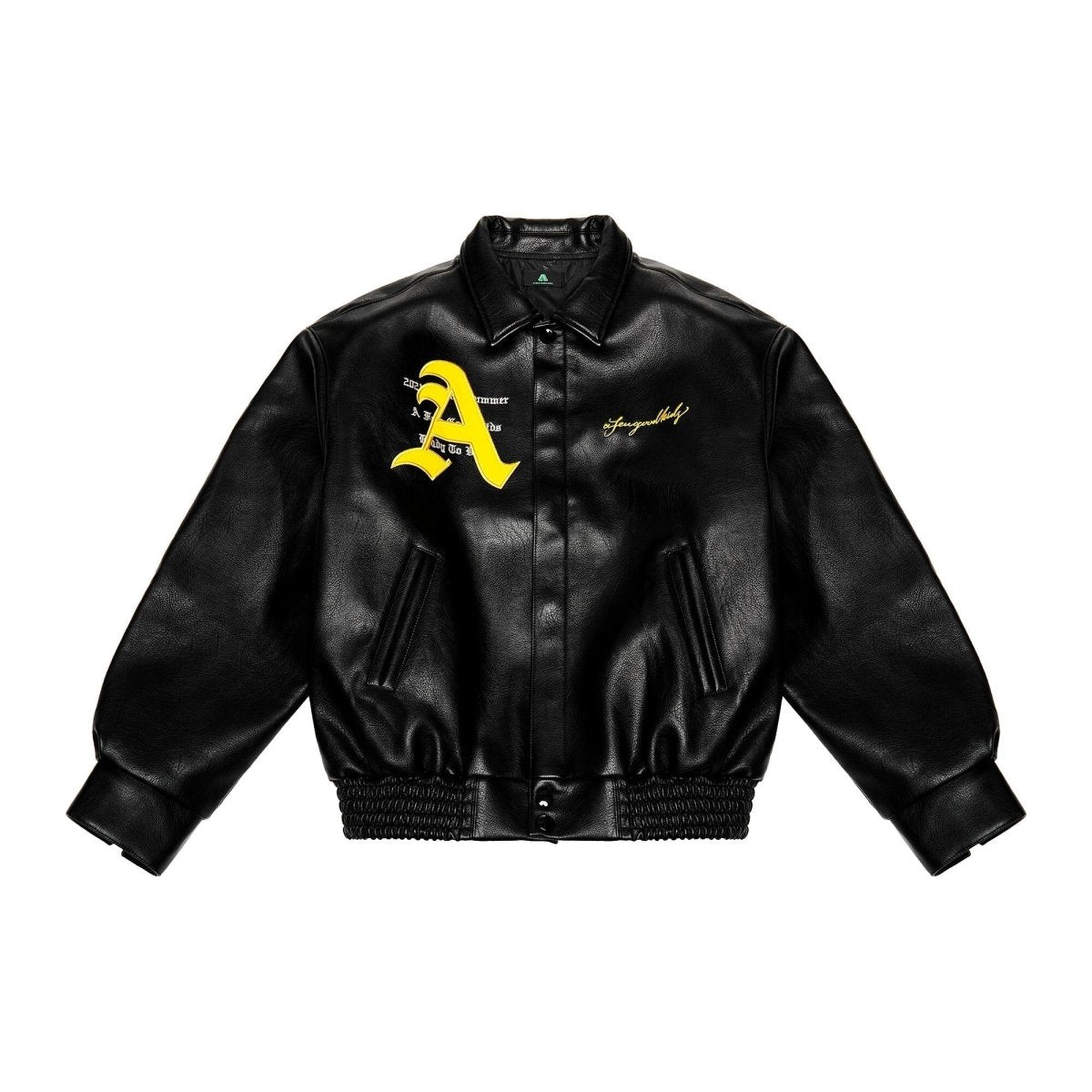Racing Ferrari Leather Jacket – Black - Vox Leather