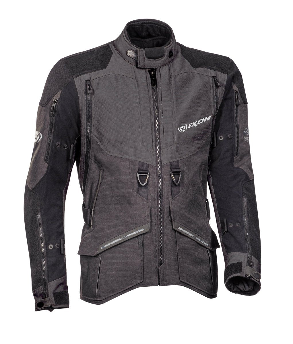 Ragnar - Adventure Touring Jacket (Black/Anthracite) - Vox Leather