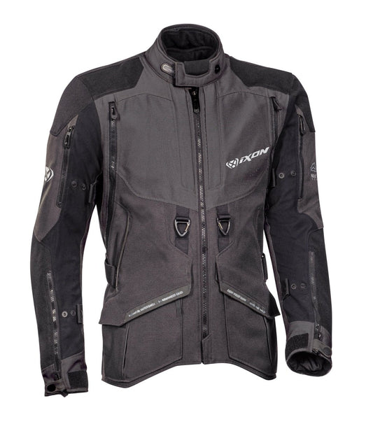 Ragnar - Adventure Touring Jacket (Black/Anthracite) - Vox Leather