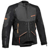 Ragnar - Adventure Touring Jacket (Black/Anthracite/Orange) - Vox Leather