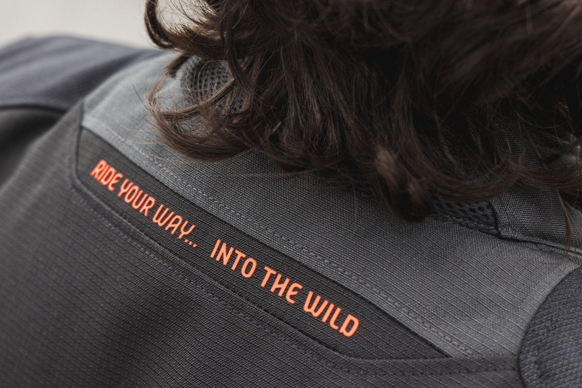 Ragnar - Adventure Touring Jacket (Black/Grey/Red) - Vox Leather