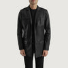Ray Cutler Black Leather Blazer - Rare Leather