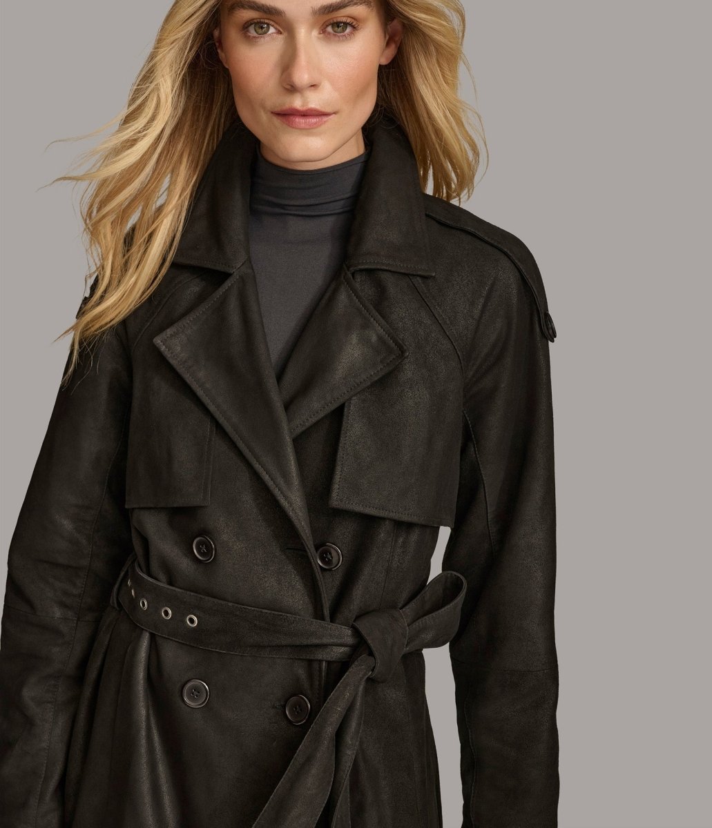 Rayna Trench Coat - Vox Leather