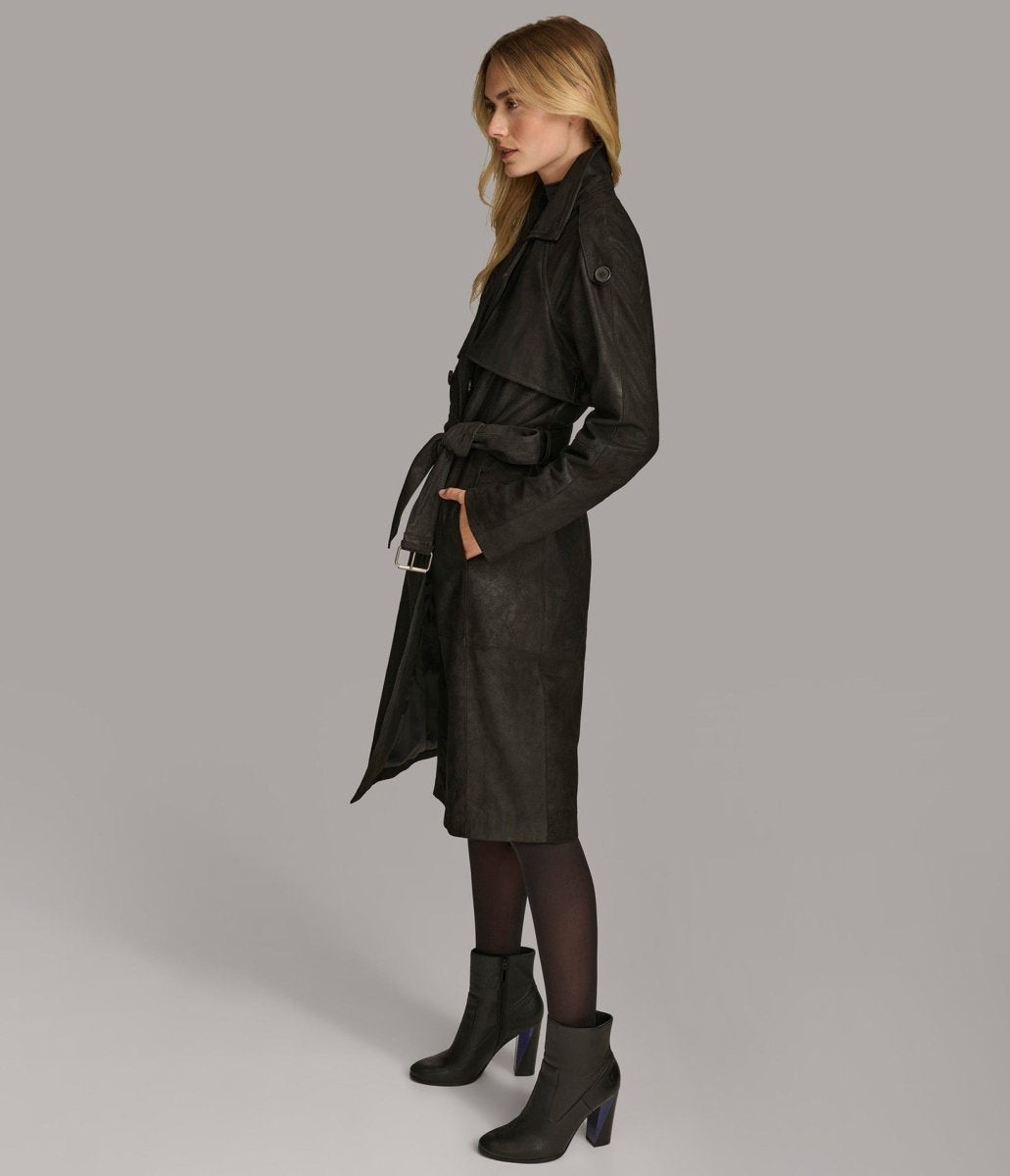 Rayna Trench Coat - Vox Leather