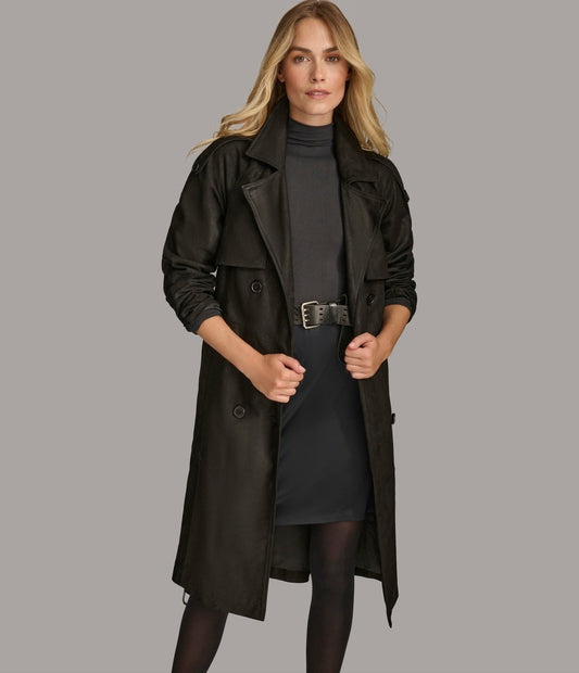 Rayna Trench Coat - Vox Leather