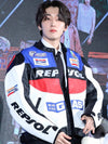 Repsol Leather Vintage Racing Jacket - Rare Leather Order Now !!