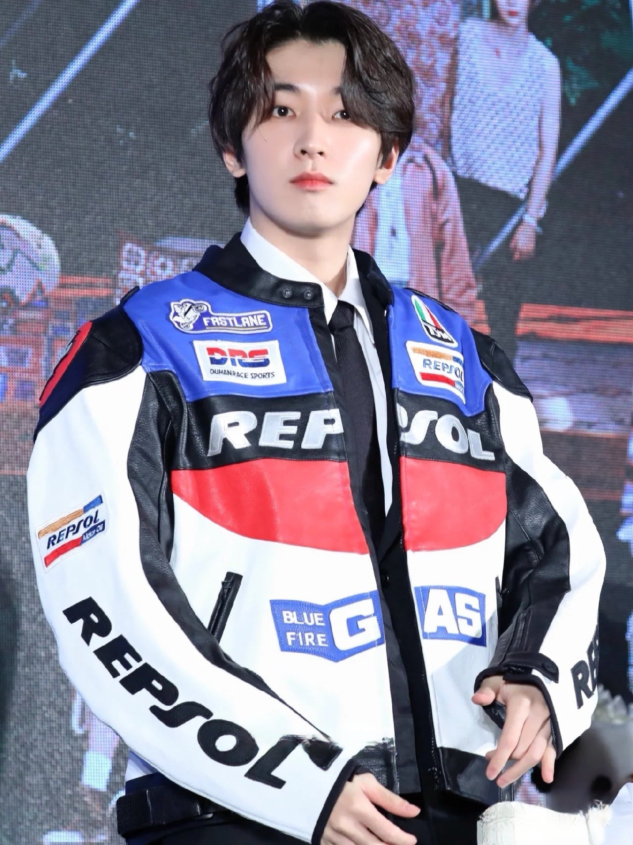 Repsol Leather Vintage Racing Jacket - Rare Leather Order Now !!