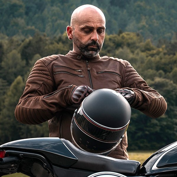 RICHA CHARLESTON LEATHER JACKET | BROWN - Vox Leather