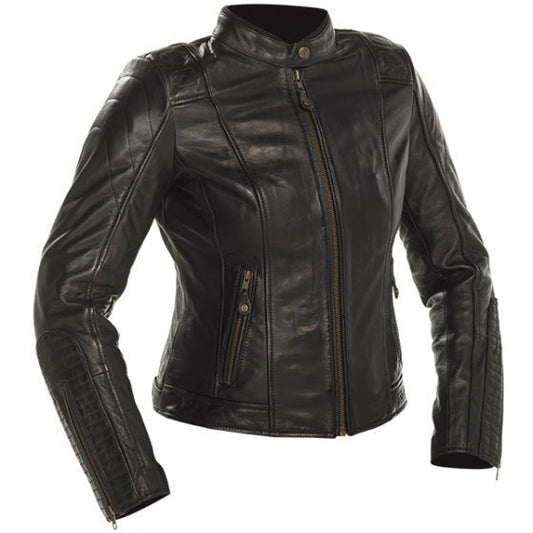 RICHA LAUSANNE LADY LEATHER JACKET | BLACK - Vox Leather