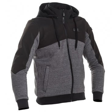 RICHA TITAN CORE HOODIE | BLACK/GREY - Vox Leather