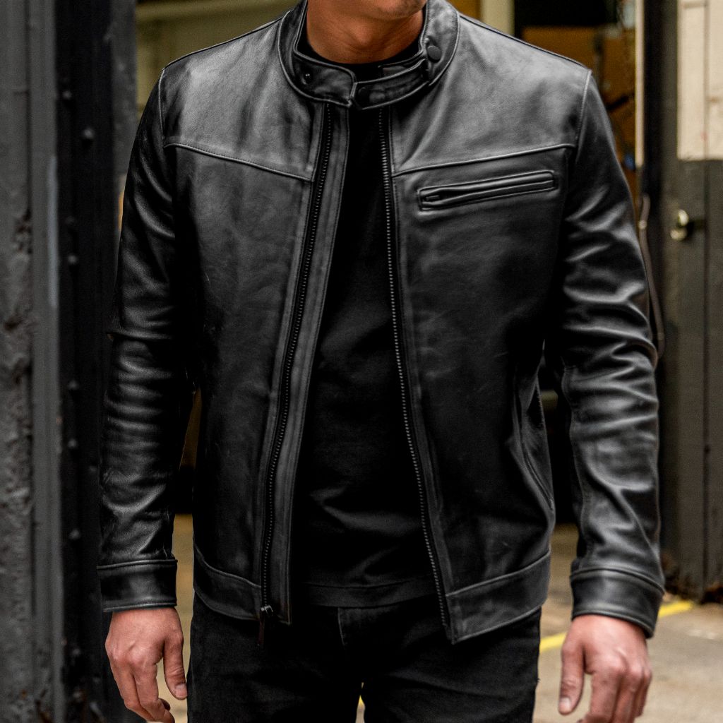 Roadster Jacket | Black Vintage - Rare Leather