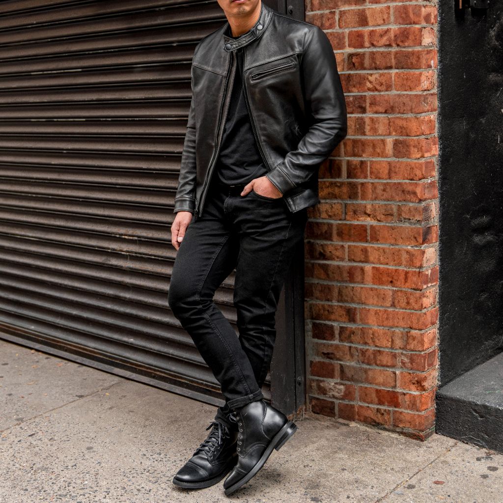 Roadster Jacket | Black Vintage - Rare Leather