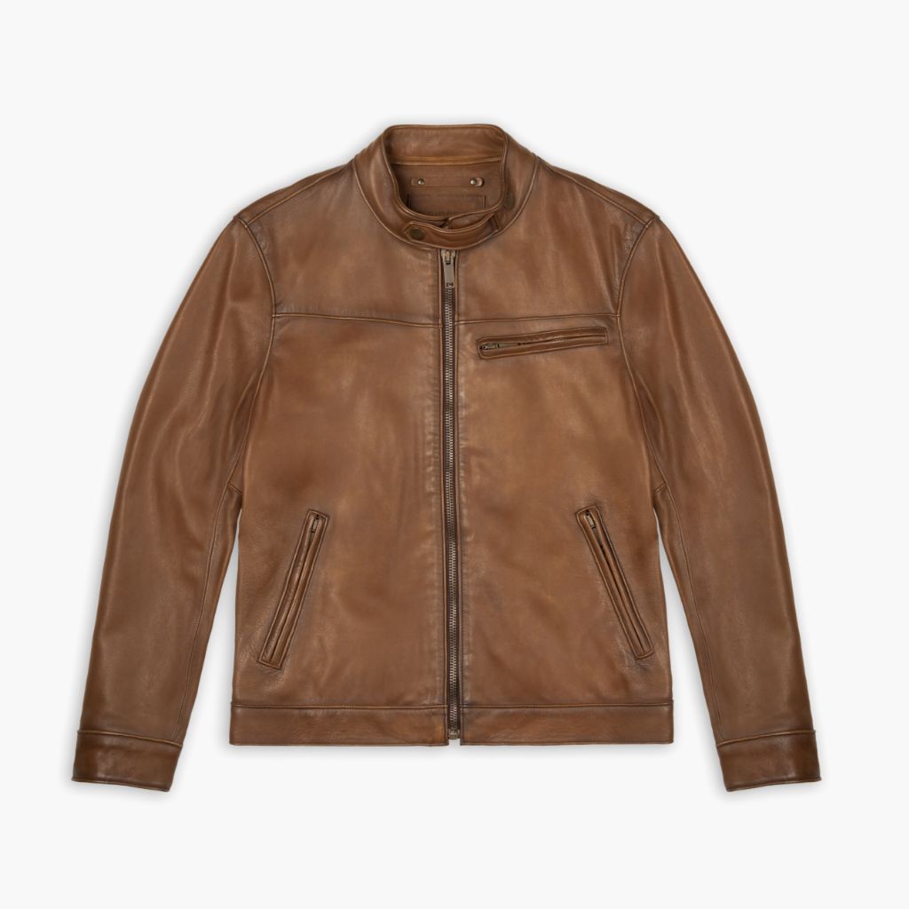 Roadster Jacket | Walnut - Rare Leather
