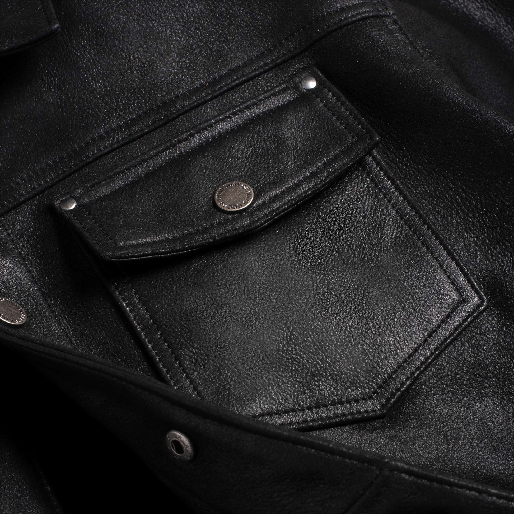 Roughout Cruiser Jacket | Black - Rare Leather