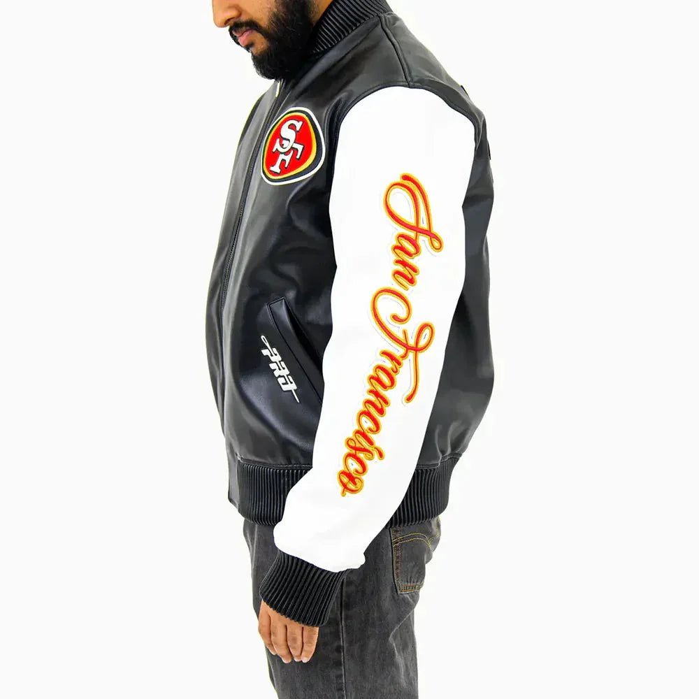 San Francisco 49Ers NFL Signature Leather Varsity Jacket - Vox Leather